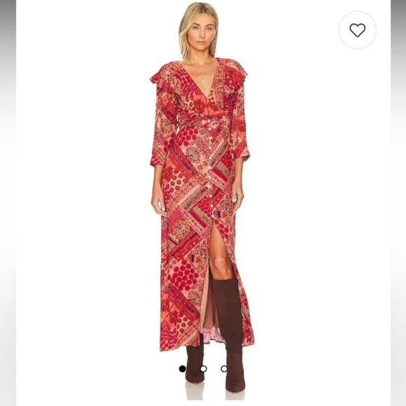 Free People Lennon Floral Boho Maxi Dress - Picture 4 of 12